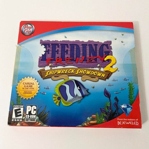 PC ROM Games Feeding Frenzy 2 Daycare Nightmare Dancing Craze Leisure Suit Larry - Picture 14 of 16